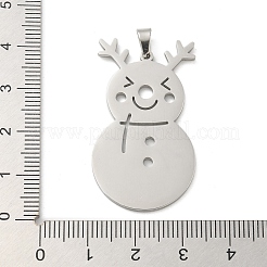 Подвески из нержавеющей стали 304 на рождественскую тематику&nbsp;STAS-Q005-01P-02