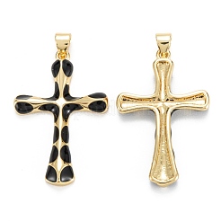 Латунь эмаль подвески&nbsp;KK-M220-06G-B