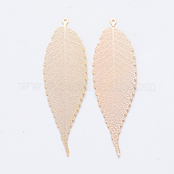 Латунные большие кулоны&nbsp;KK-T049-047G-NF