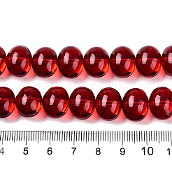 Прозрачные стеклянные бусины гальваническим пряди&nbsp;EGLA-N012-06A