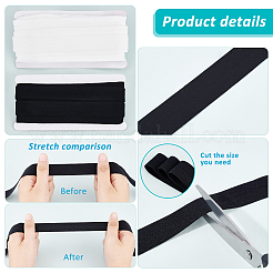 2карта 2-х цветный плоский эластичный полиэстеровый шнур/лента&nbsp;OCOR-PH0001-59