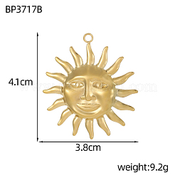 Подвески из нержавеющей стали 304&nbsp;STAS-OY005-64G