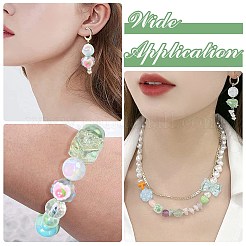 Акриловые бусины с уф-покрытием&nbsp;FIND-CJC0010-90B