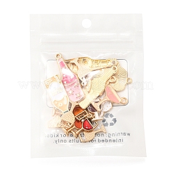 20шт. 8 стиля подвески из сплава и эмали&nbsp;ENAM-FS0002-46