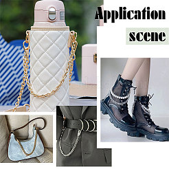 Алюминиевые плечевые ремни для сумок на цепочке&nbsp;FIND-PH0010-39G