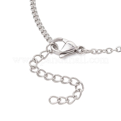 Изготовление браслетов из витой цепи и троса из нержавеющей стали 304&nbsp;AJEW-JB01478