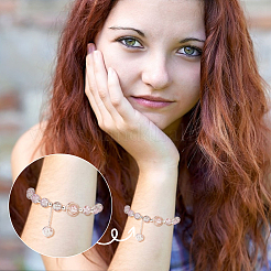 8 шт. бусины-обжимки из стерлингового серебра&nbsp;STER-BC0002-67P