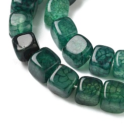 Естественные выветрившиеся агатовые бусины&nbsp;G-G177-E03-05