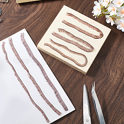 15шт 3 стиля плюшевые кукольные ресницы-полоски&nbsp;DOLL-CP0001-07B