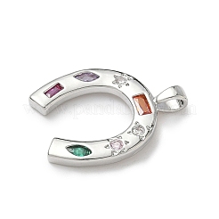 Латунные микро проложить кубического циркония подвески&nbsp;KK-I371-20P