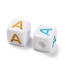 Непрозрачные акриловые бусины&nbsp;OACR-I022-01A