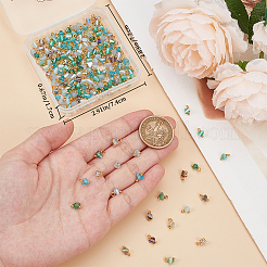 Подвески из гальванического стекла&nbsp;GLAA-BBC0001-06A