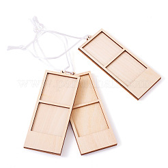 Деревянная мини-подвесная фоторамка для детей&nbsp;DIY-TA0012-93B