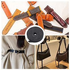 Плоский шнур из искусственной кожи&nbsp;OCOR-WH0086-69B-01