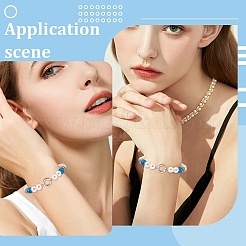 2 шт. 925 кольца-пружинки из стерлингового серебра&nbsp;STER-SC0001-36A