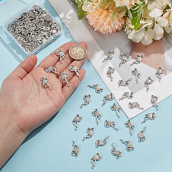 120 шт. Подвески из сплава в тибетском стиле&nbsp;TIBEP-GO0001-05