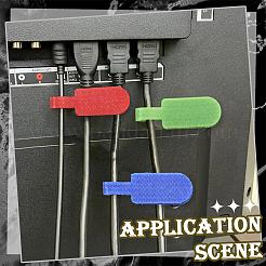 30 шт. нейлоновые этикетки для кабеля с крючками и петлями&nbsp;FIND-SP0004-89E