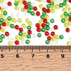 4 цвет 8/0 рождественских круглых бисерных бусин Miyuki&nbsp;SEED-X0058-14