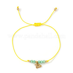 Браслеты из латуни с подвесками в виде рыбок&nbsp;BX9952