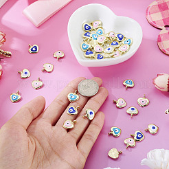 Подвески из эмали из сплава 40 шт.&nbsp;ENAM-PJ0001-16