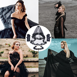 Аксессуары для свадебной одежды в готическом стиле&nbsp;AJEW-GF0008-57