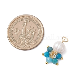 Подвески из натурального зеленого авантюрина&nbsp;PALLOY-JF04750-03