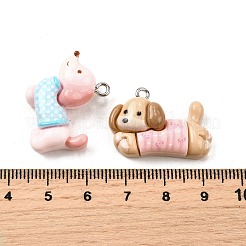 Подвески из непрозрачной смолы&nbsp;CRES-D313-08P