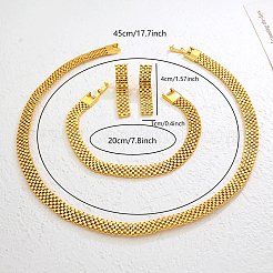 Минималистичные комплекты из железных цепочек с ажурными браслетами&nbsp;TS6133