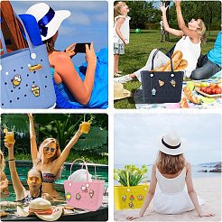 38шт 19 стиля милые пластиковые кабошоны из ПВХ&nbsp;KY-CJ0001-65