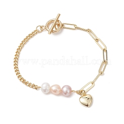 Латунь шарм браслеты&nbsp;BJEW-JB13362