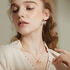 Подвески из сплава и латуни с кубическим цирконием&nbsp;ZIRC-AR0001-27