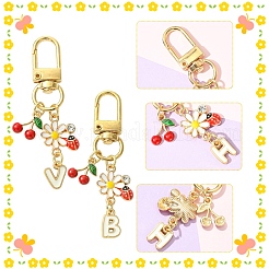 Подвесные украшения из эмали из сплава 26 шт.&nbsp;HJEW-YW00176