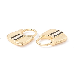 Латунь эмаль подвески&nbsp;KK-P217-04G-02