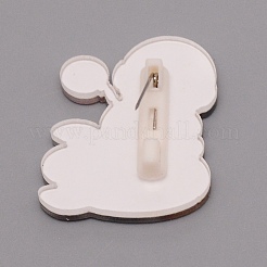 Астронавт с брошью в виде ракеты&nbsp;JEWB-SZC0001-25