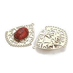 Ссылки на компоненты люстры в форме капли из синтетической бирюзы&nbsp;KK-Z088-02G-02