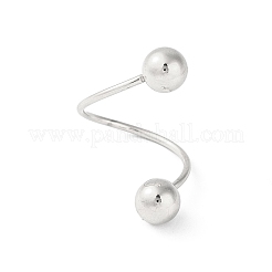 Кольца-манжеты круглые открытые из нержавеющей стали марки 304&nbsp;RJEW-S418-06P