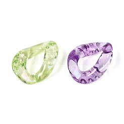 Уф-покрытие прозрачные акриловые бусины&nbsp;TACR-T029-03M