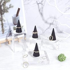 Держатели деревянных колец&nbsp;LS-AJEW-WH0120-53B