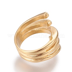 Ионное покрытие (ip) кольца из нержавеющей стали 304&nbsp;RJEW-E157-27G