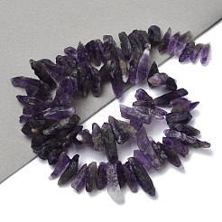Природный аметист нитей бисера&nbsp;G-B169-A01