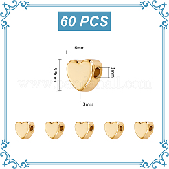 60 шт. Латунные бусины&nbsp;KK-UN0002-33