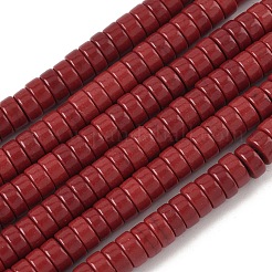 Нити окрашенных бусин из натурального магнезита&nbsp;G-M448-F01-04