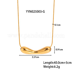 Элегантные подвески в форме арахиса из нержавеющей стали 304&nbsp;PE9238-1