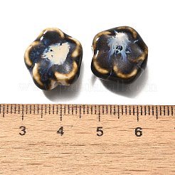 Фарфоровые бусины ручной работы&nbsp;PORC-H013-02-15