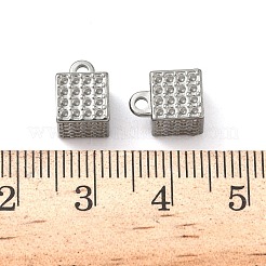 Подвеска из нержавеющей стали 304 со стразами&nbsp;LS-STAS-C148-05P