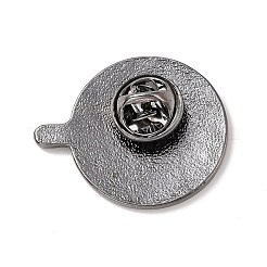 Кофейная чашка с узорчатой эмалевой булавкой&nbsp;LS-JEWB-G012-B01