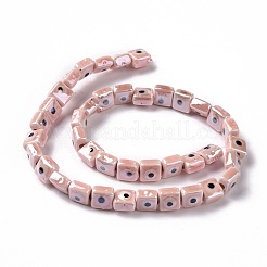 Бусины из фарфора и керамики ручной работы&nbsp;LAMP-B021-06G