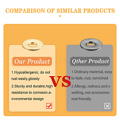 Распорные бусины из нержавеющей стали 304&nbsp;STAS-UN0008-28G