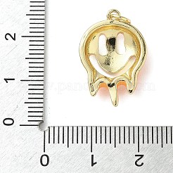 Подвески из латуни и эмали на тему Хэллоуина&nbsp;LS-KK-L248-01G-03