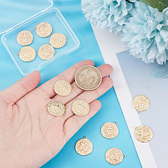 15шт латунные подвески&nbsp;KK-BBC0002-90